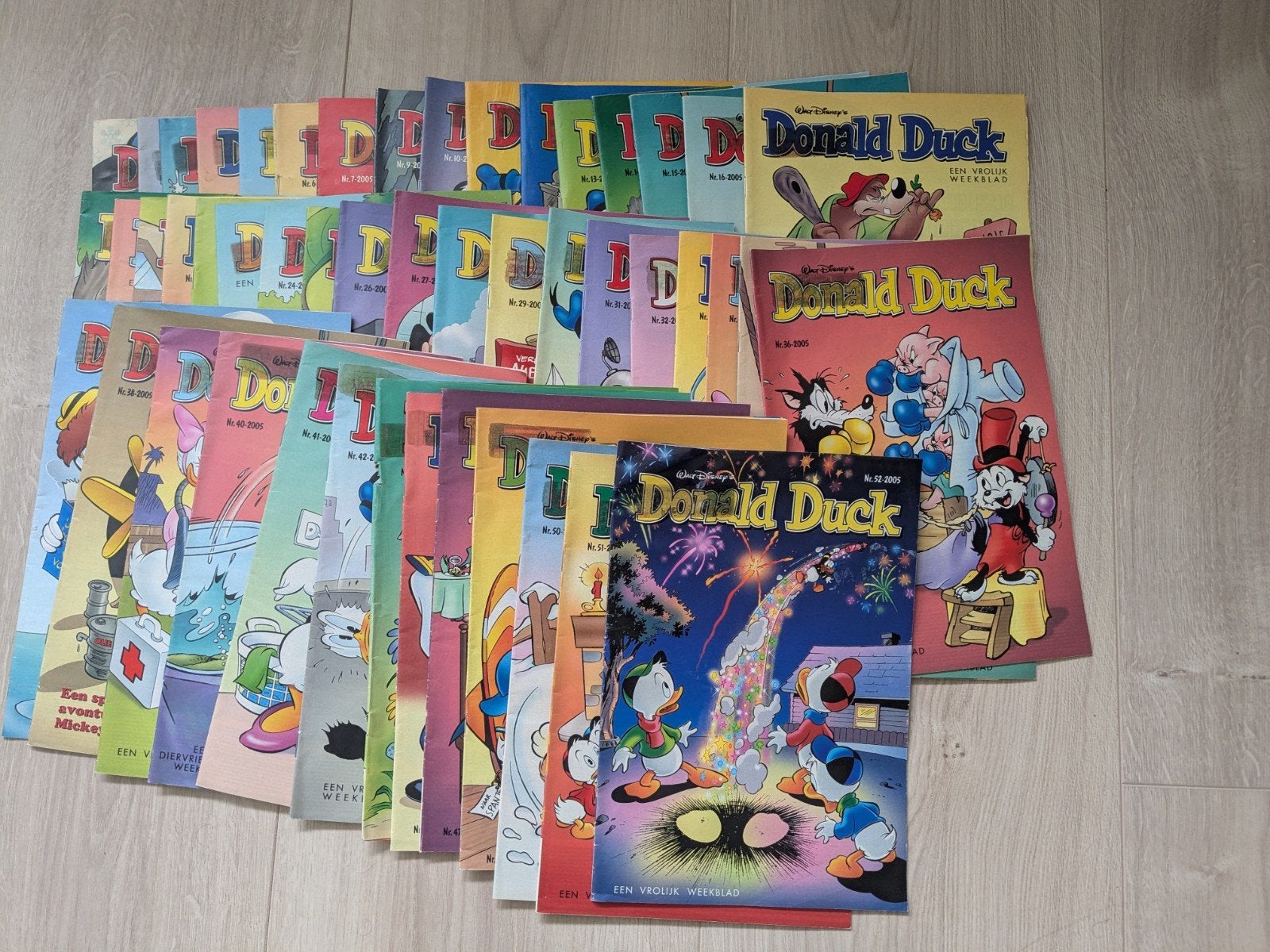 Donald Duck Jaargang 2005 - Compleet op 4 nummers na, Boeken, Complete serie of reeks, Ophalen, Gelezen