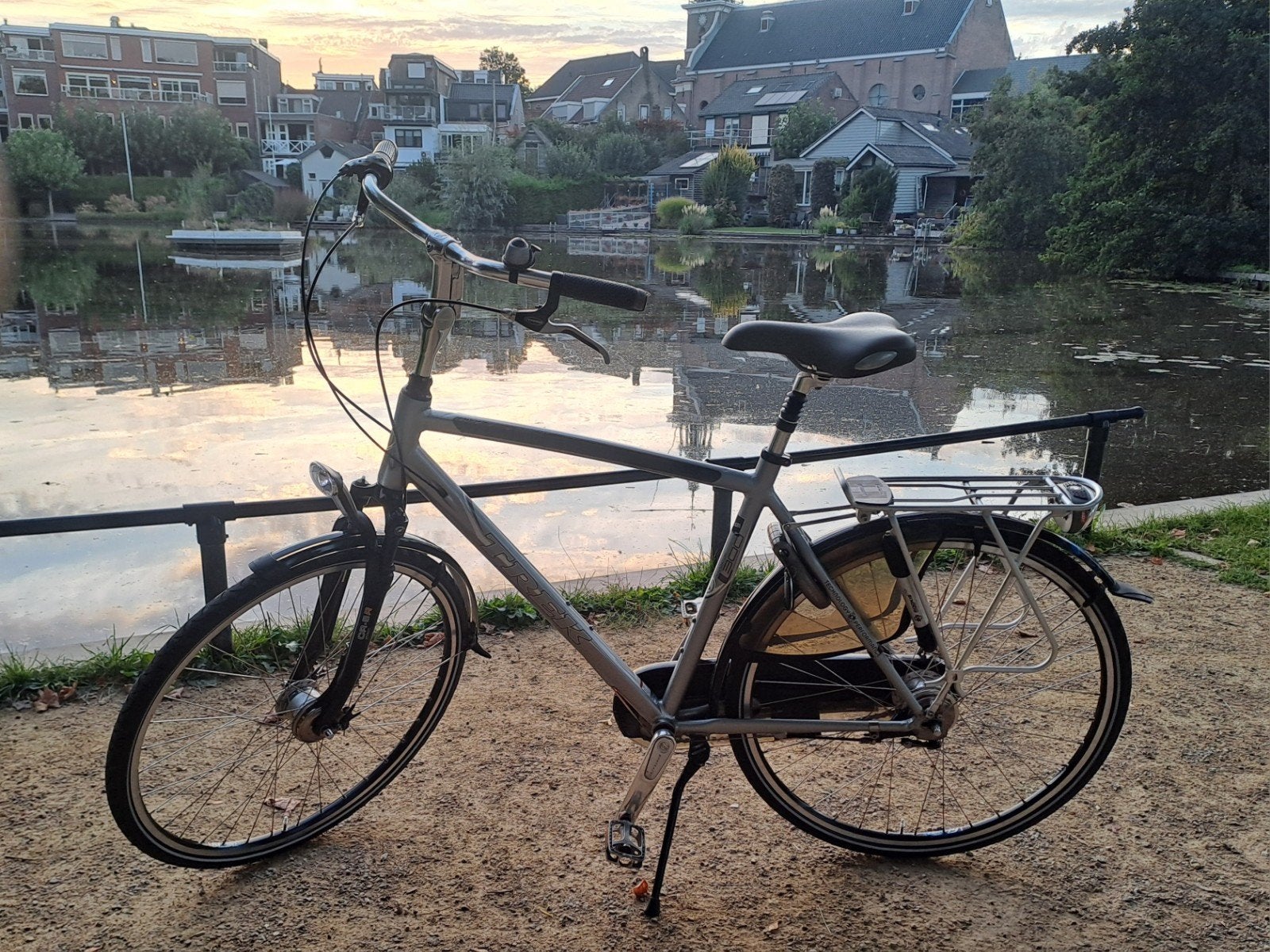 Herenfiets Trek Navigator 300 - Gebruikte fiets met 2 sleute, Versnellingen, Ophalen, Overige merken, 53 tot 56 cm