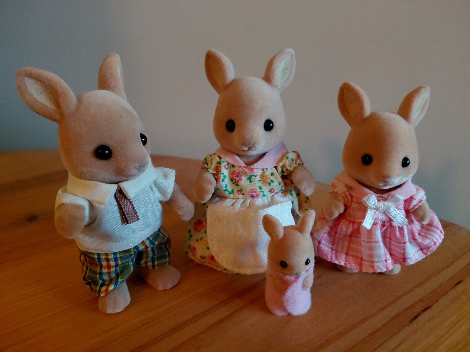 Sylvanian Families kangoeroe familie compleet, Kinderen en Baby's, Ophalen of Verzenden, Zo goed als nieuw