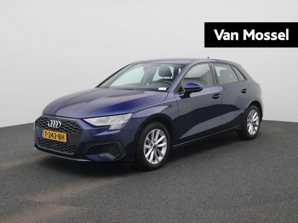 Audi A3 Sportback 30 TFSI Pro Line | Cruise Control Adaptief, Auto's, Audi, 12 maanden, Stof, Gebruikt, Blauw