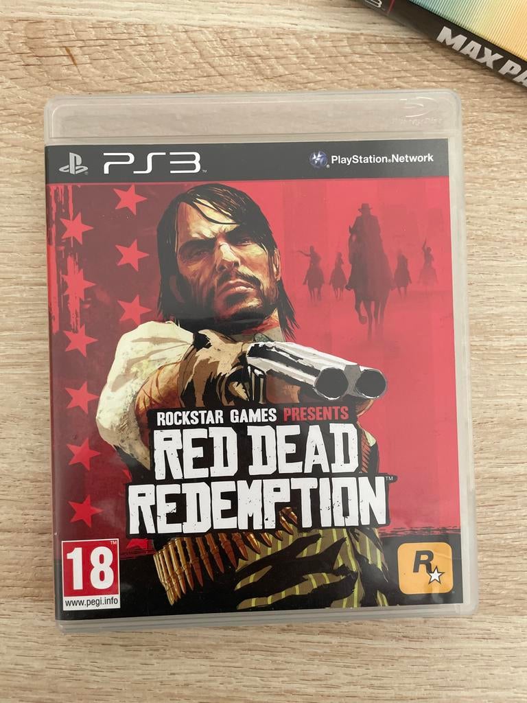 Red Dead Redemption PS3 - Western Actie-Avontuur Game, Spelcomputers en Games, Online, Vanaf 18 jaar, 1 speler, Zo goed als nieuw