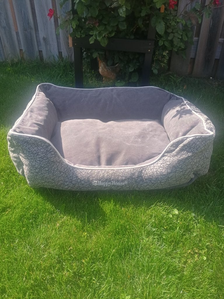 Te koop Stevig Happy House hondenmand, Ophalen of Verzenden, Gebruikt, Stof