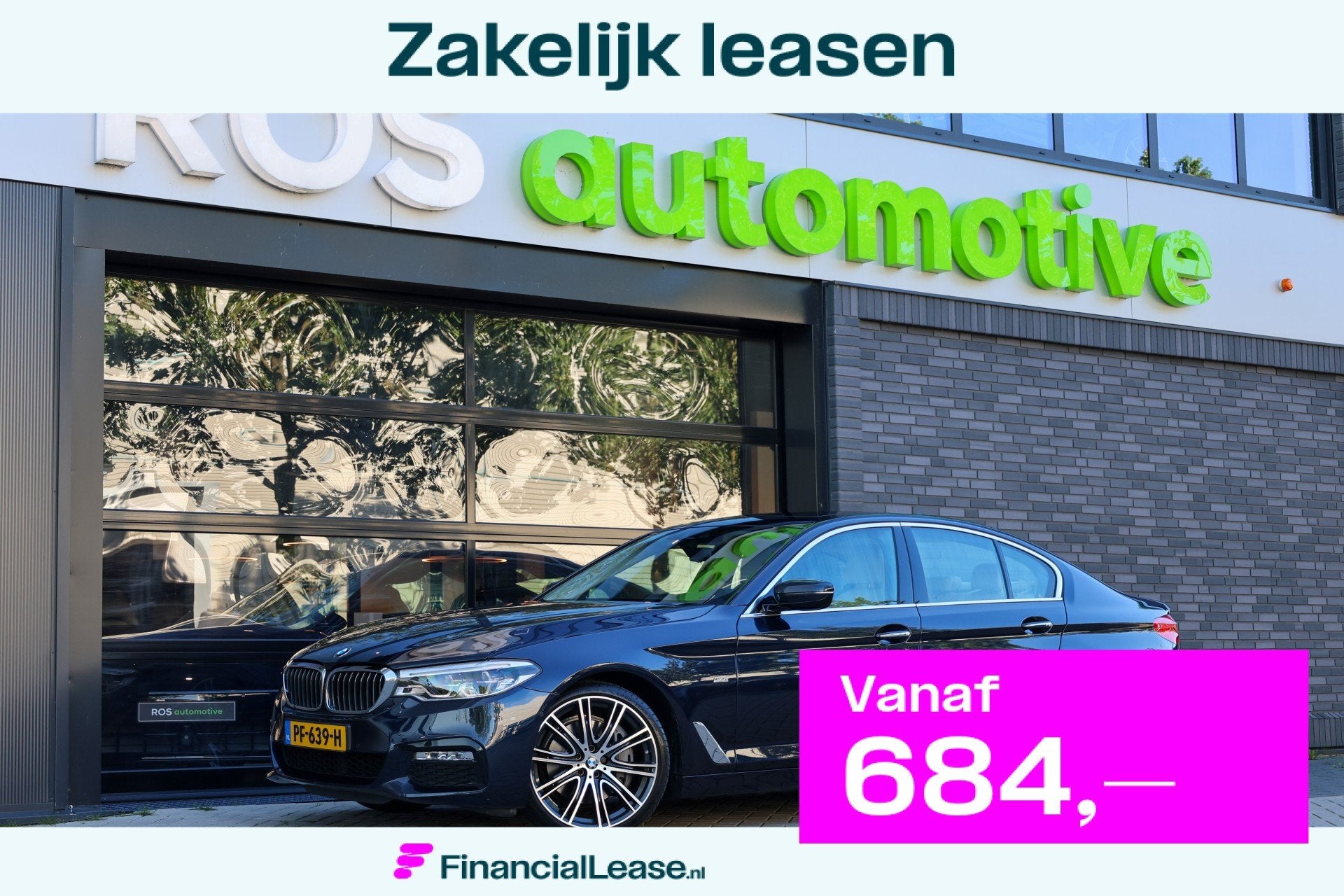BMW 5 Serie 540i xDrive High Executive | NAP! | DEALER.OND |, Dealer onderhouden, Gebruikt, 2000 kg, Blauw