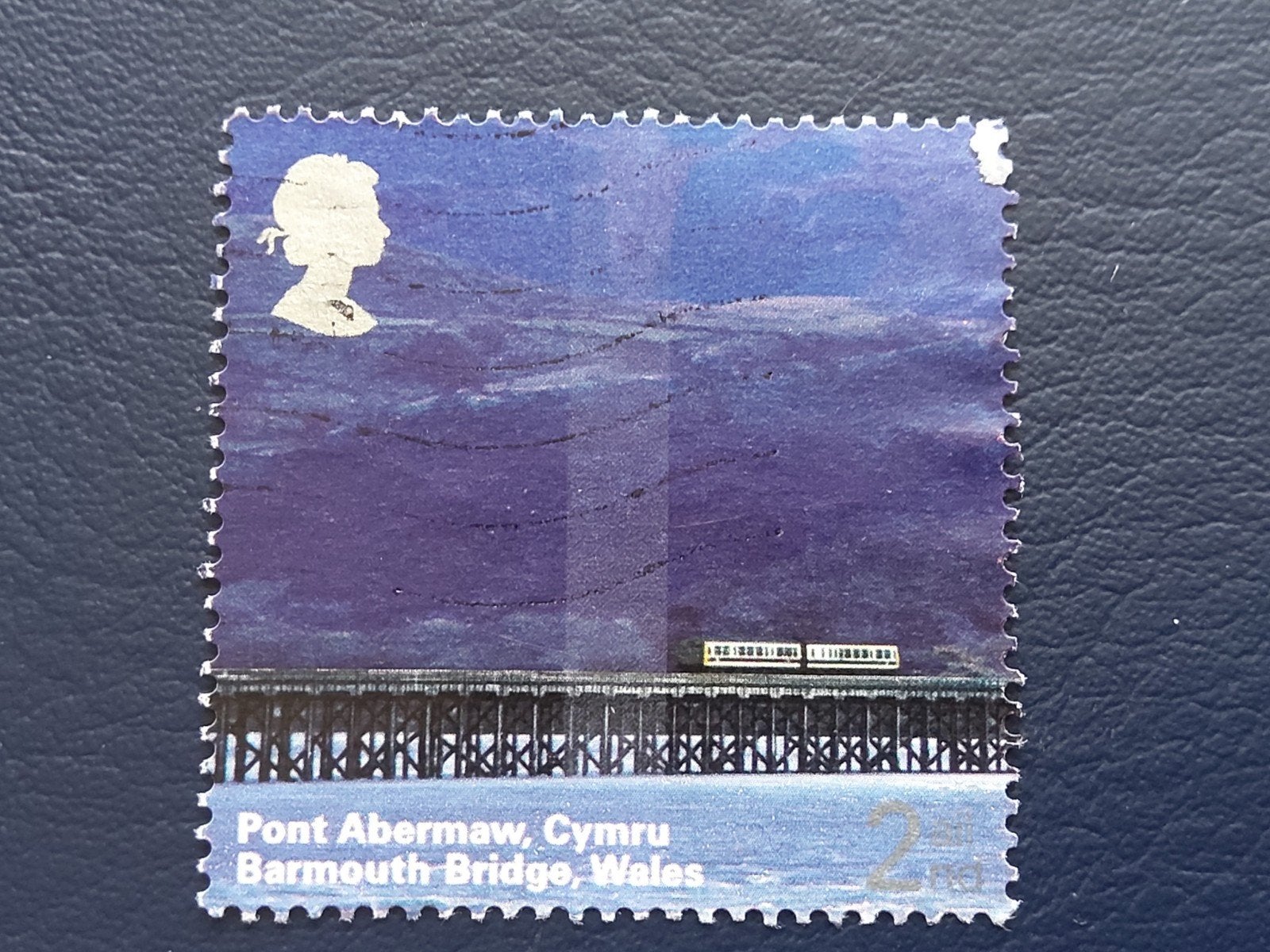 Postzegel VK - Pont Abermaw, Barmouth Bridge, Wales, Postzegels en Munten, Postzegels | Europa | UK, Ophalen of Verzenden