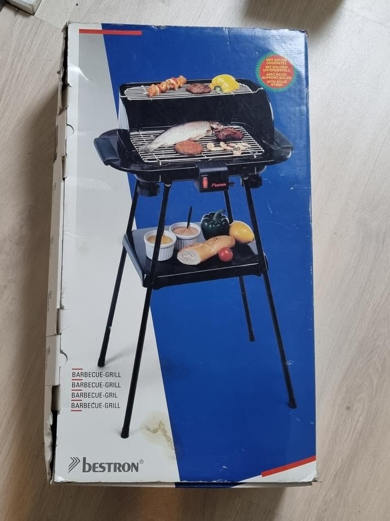 Bestron elektrische barbecue met standaard., Ophalen, Zo goed als nieuw, Bestron