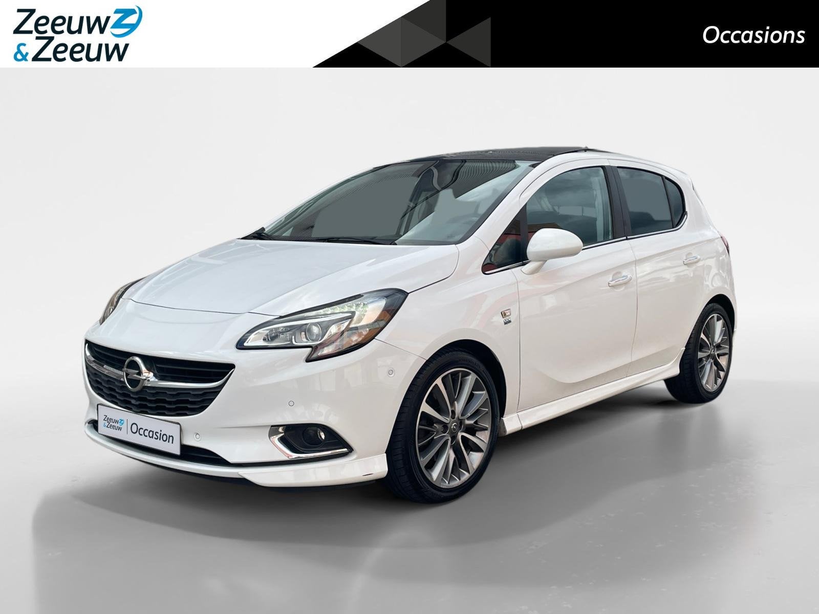 Opel Corsa 1.0 Turbo Cosmo | OPC-Line| Schuif-kanteldak| Dod, Auto's, Voorwielaandrijving, 12 maanden, Stof, Gebruikt
