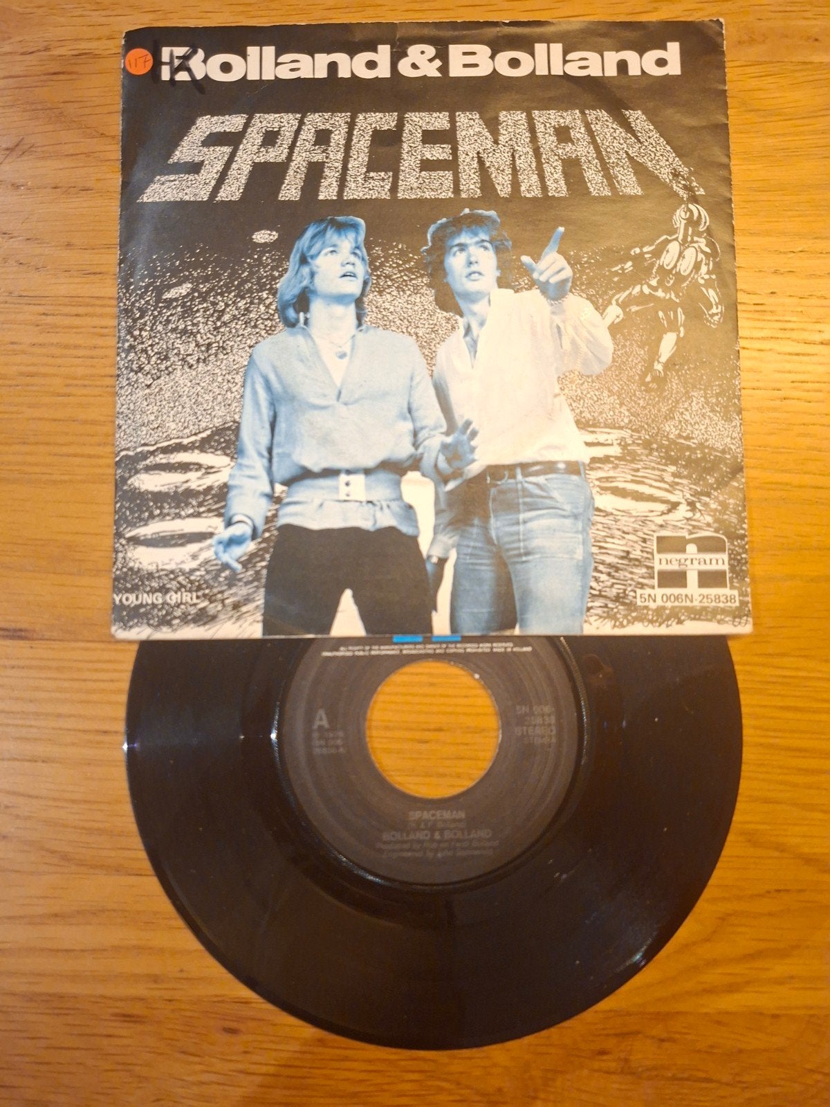 Bolland & Bolland - Spaceman (7 inch single), Gebruikt, 7 inch, Ophalen of Verzenden, Pop