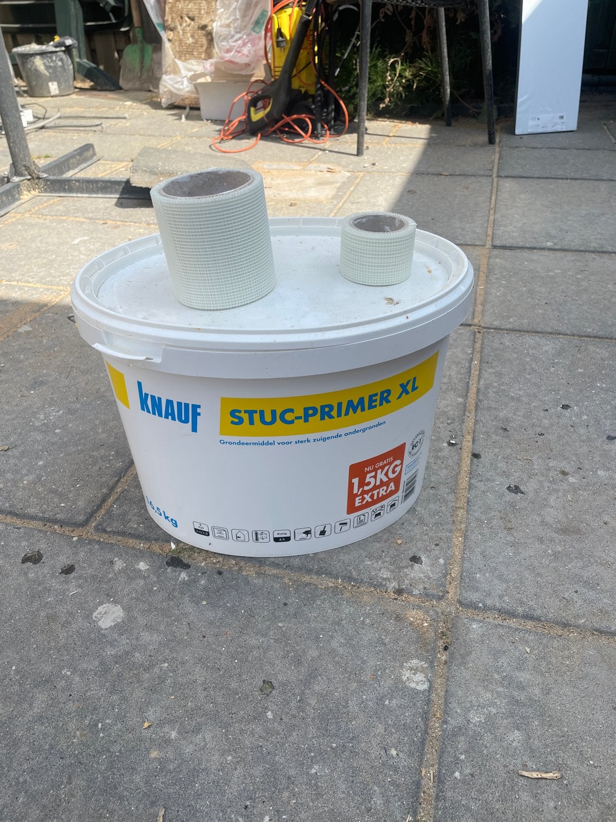 Knauf Stucprimer XL, Doe-het-zelf en Verbouw, Ophalen, Zo goed als nieuw, Overige typen