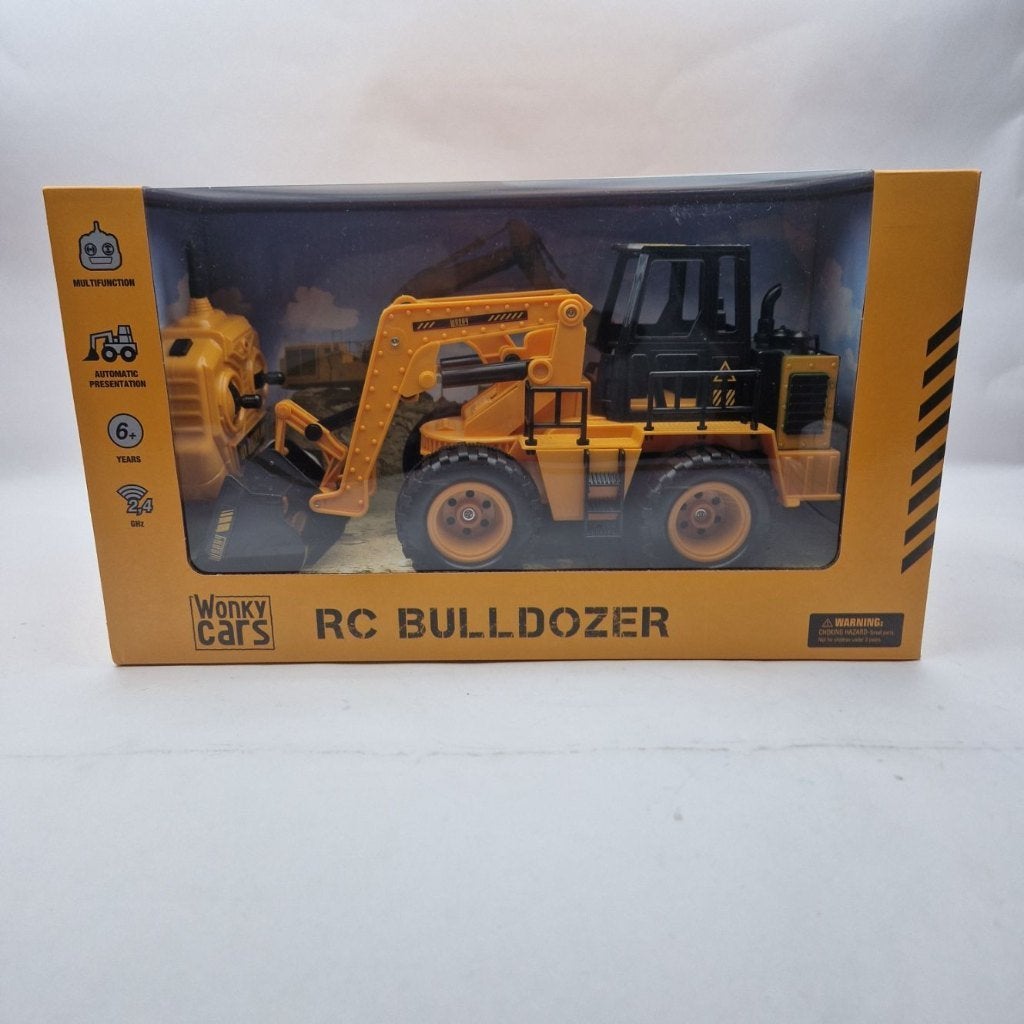 RC Bulldozer 1:24 Nieuw in Doos! Nu voor maar € 24,99, Ophalen of Verzenden, Nieuw