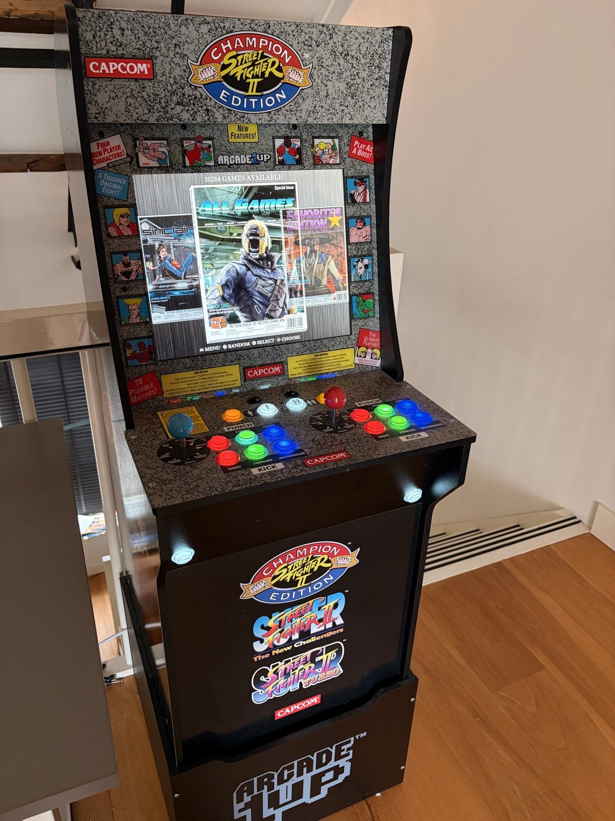 Aangepaste Arcadekast 1UP met Premium Sticks en Buttons, Ophalen, Overige merken, Zo goed als nieuw