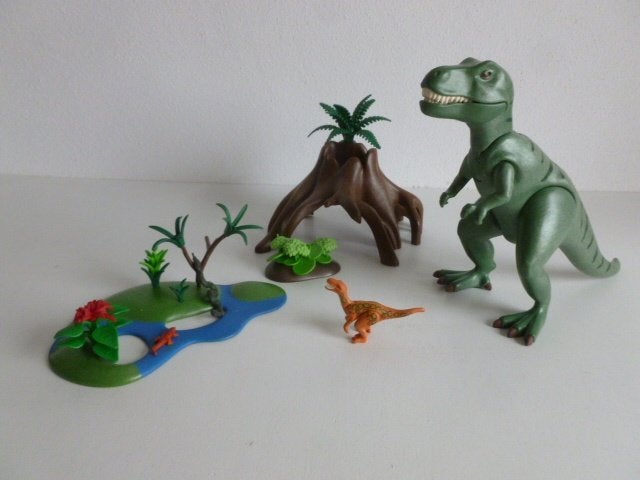 Playmobil T rex Velociraptors 4171 Prijs, Gebruikt, Complete set, Overige typen, Ophalen of Verzenden