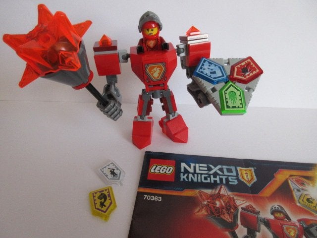 70363 Nexo Knights, Battle Suit Macy., Overige thema's, Lego, Ophalen of Verzenden, Complete set