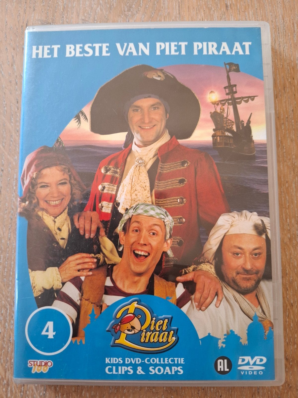 Piet Piraat - Het Beste Van Piet Piraat DVD, Cd's en Dvd's, Gebruikt, Verzenden, Alle leeftijden, Nederlands