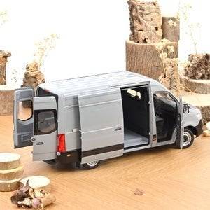 Mercedes Sprinter  grijs 2018, Hobby en Vrije tijd, Auto, Norev, Ophalen of Verzenden, Norev.com
