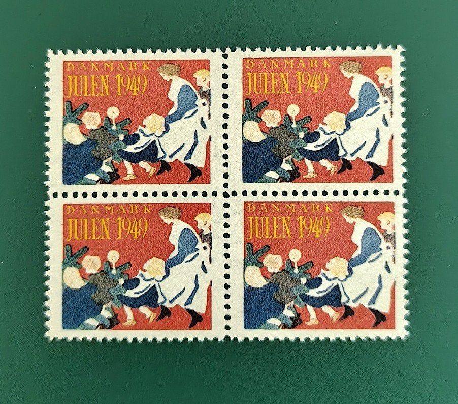 Denemarken : TBC kerstzegels 1949 postfris HERDRUK, Verzenden, Overige thema's