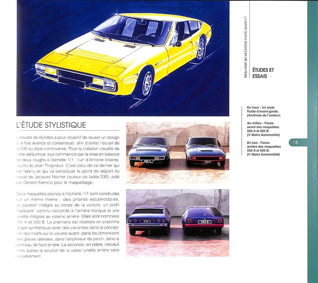 La Matra-Simca Bageera de Mon Père, Verzenden, Nieuw, Overige merken, André Dewael
