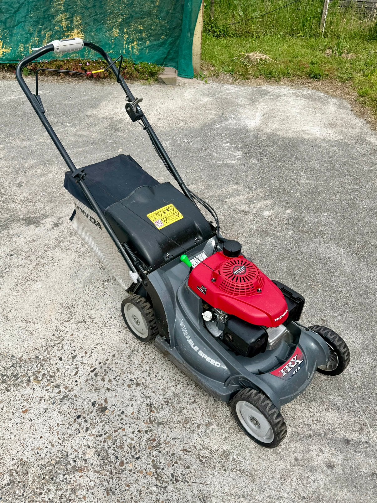 Honda hrx 476 Motormaaier Grasmaaier met aandrijving, Tuin en Terras, Grasmaaiers, Gebruikt, Benzine-grasmaaier, 40 t/m 49 cm