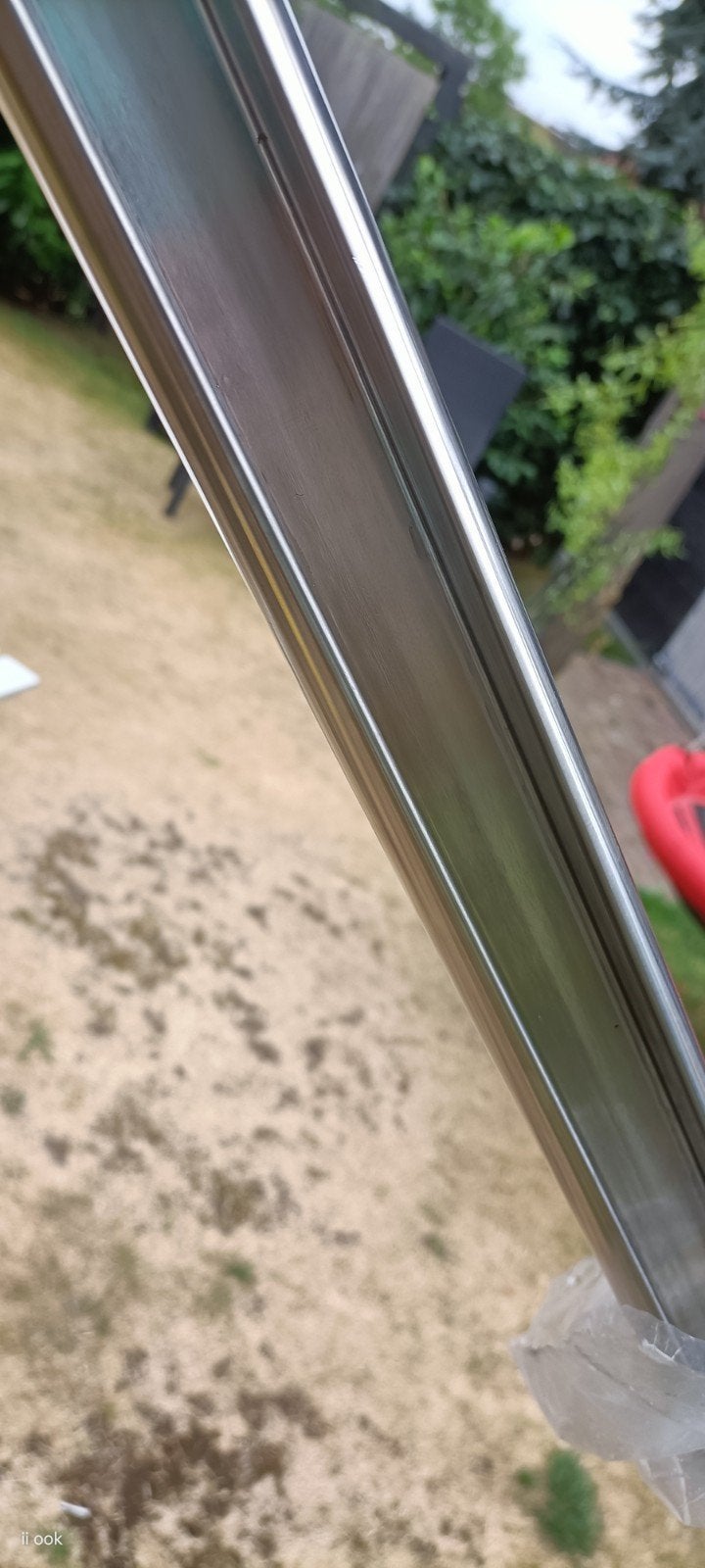 Nieuwe RVS Balustrade Leuning 226 cm, 4 stuks, Ophalen, Nieuw
