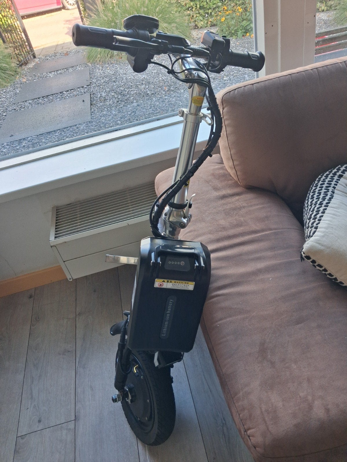 elektrische handbike voor opklapbare rolstoel, Ophalen, Inklapbaar, Gebruikt, Handbewogen rolstoel
