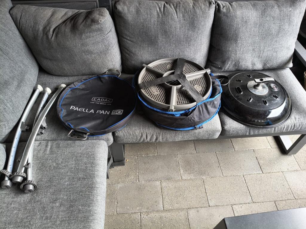 Cadac Carri Chef 2 BBQ/Skottelbraai met Paella Pan 50, Ophalen of Verzenden
