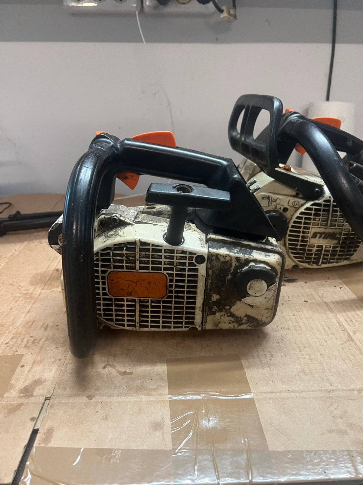 Stihl MS200T Kettingzaag - Voor onderdelen, Ophalen, Gebruikt, 70 mm of meer, Kettingzaag