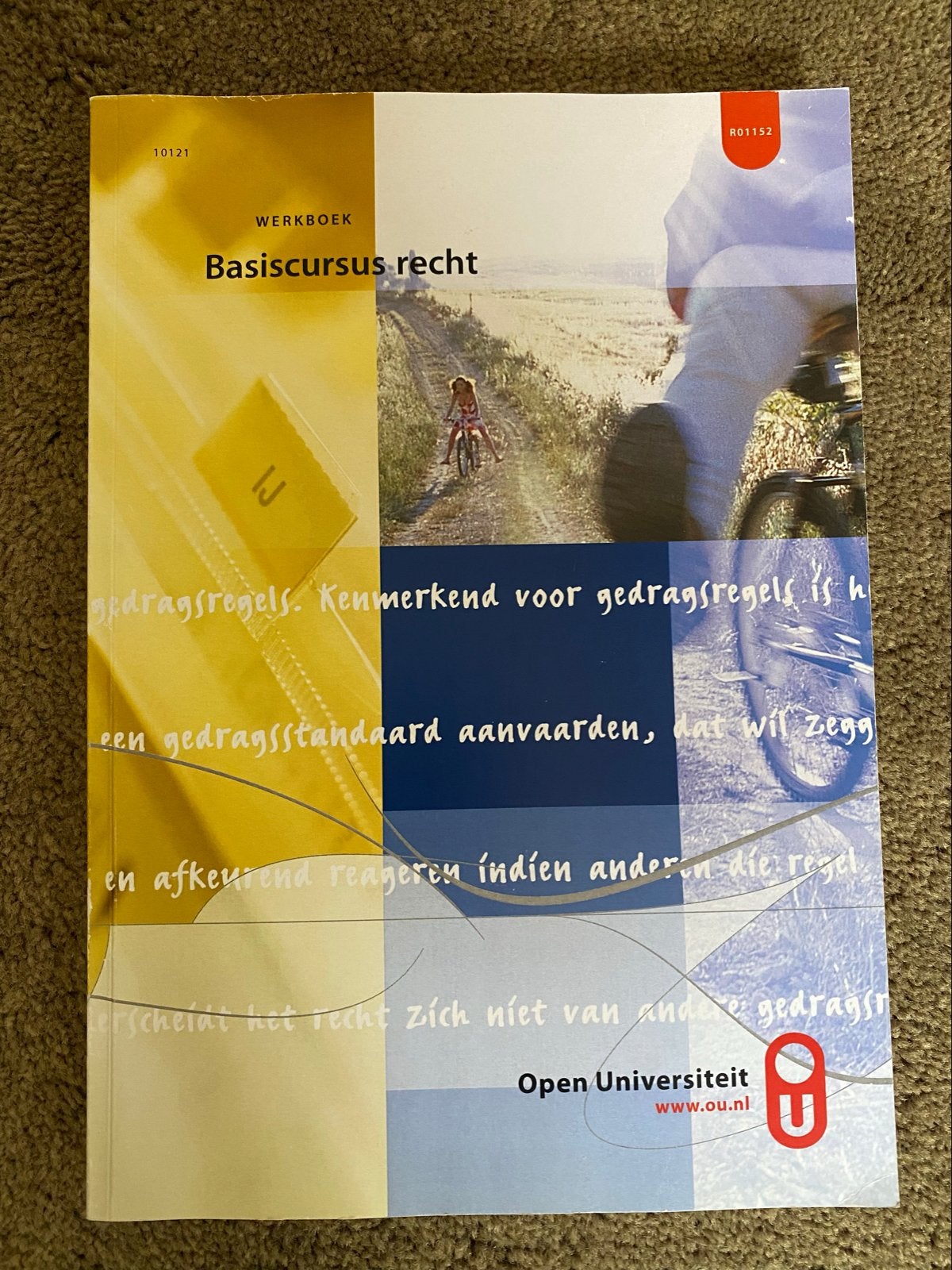 Werkboek Basiscursus Recht - Open Universiteit, Ophalen of Verzenden, Gamma, Zo goed als nieuw, HBO