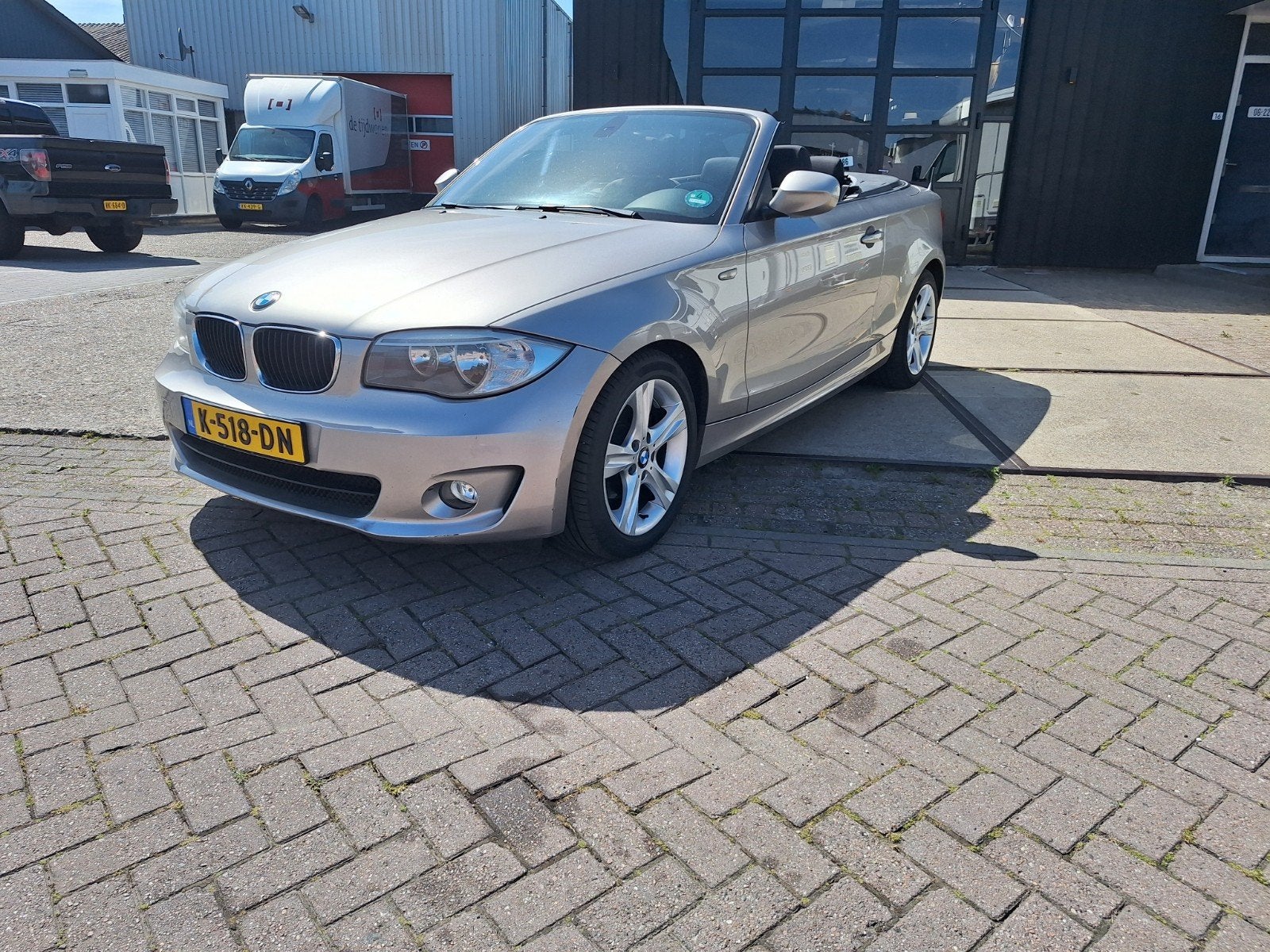 BMW 1-Serie 2.0 118I Cabrio 2011 Grijs, 1-Serie, 1995 cc, Cabriolet, 4 stoelen