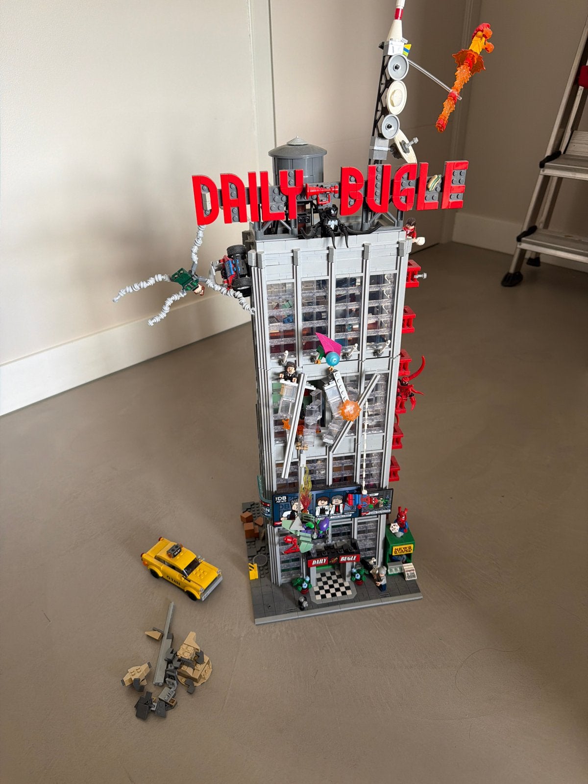 LEGO Marvel Super Heroes Daily Bugle (76178) - ZONDER BOEKJE, Ophalen, Gebruikt, Overige merken