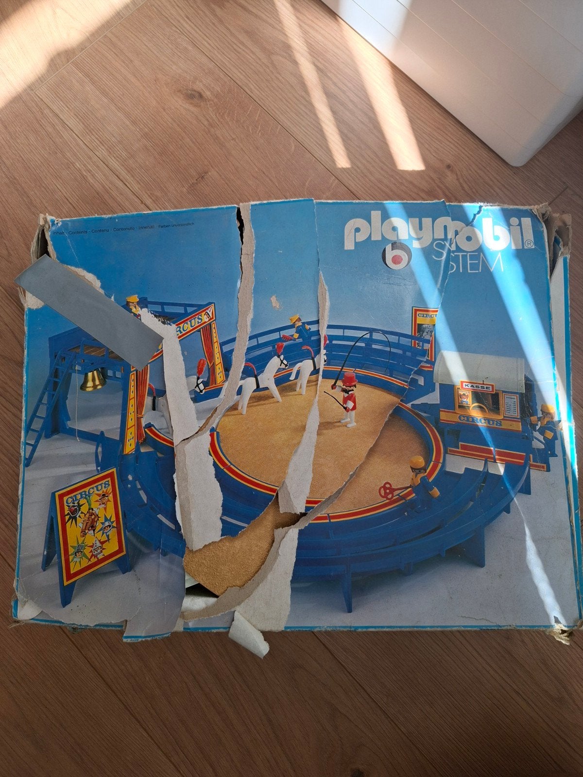 Playmobil Circus Set 3510 uit 1978 - Vintage Speelgoed, Gebruikt, Complete set, Overige typen, Ophalen of Verzenden