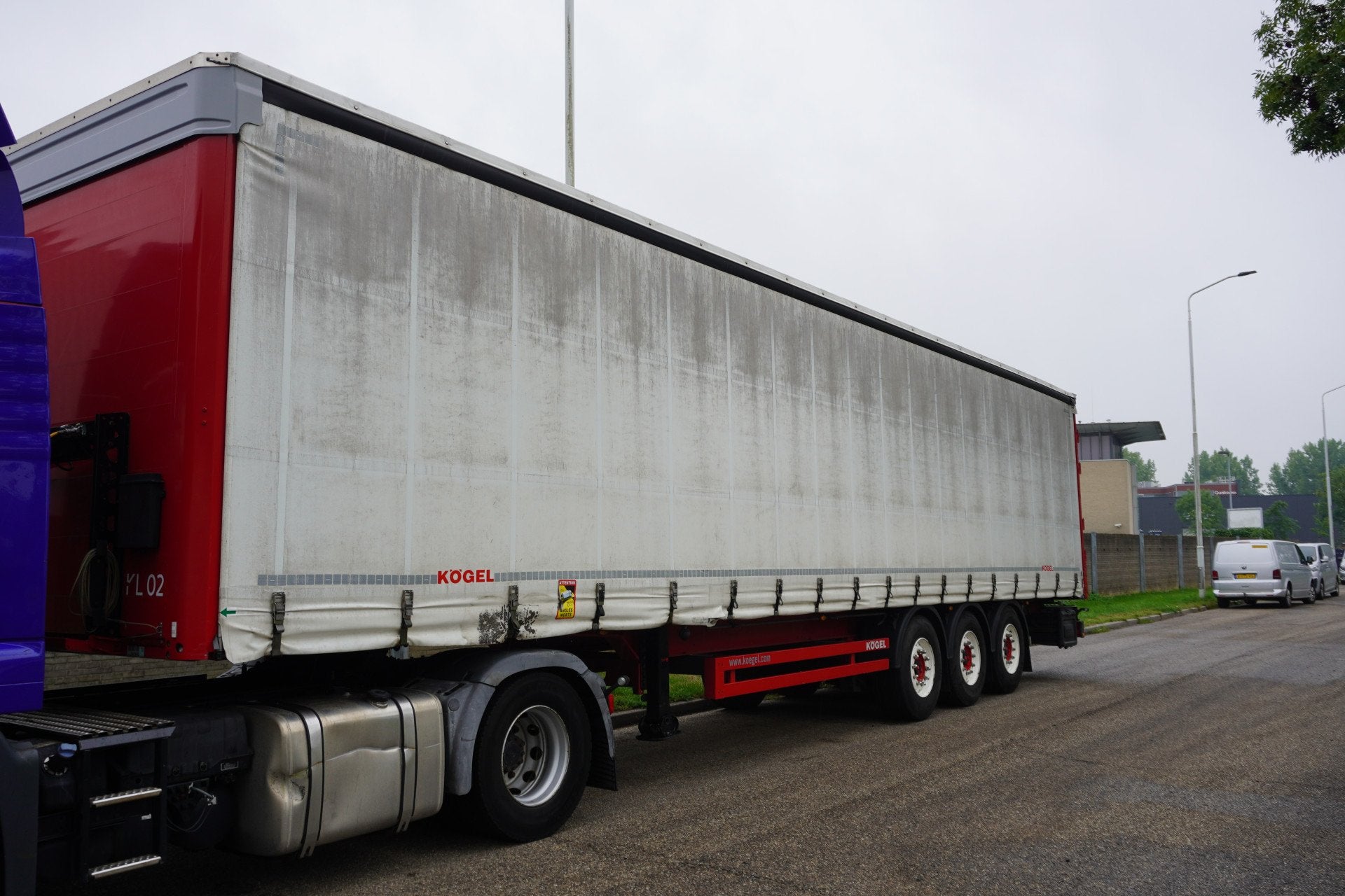 Kögel SN 24 Tautliner Schuifzeiloplegger Liftas Schuifdak S, Overige brandstoffen, Origineel Nederlands, Bedrijf, Aanhangers en Opleggers