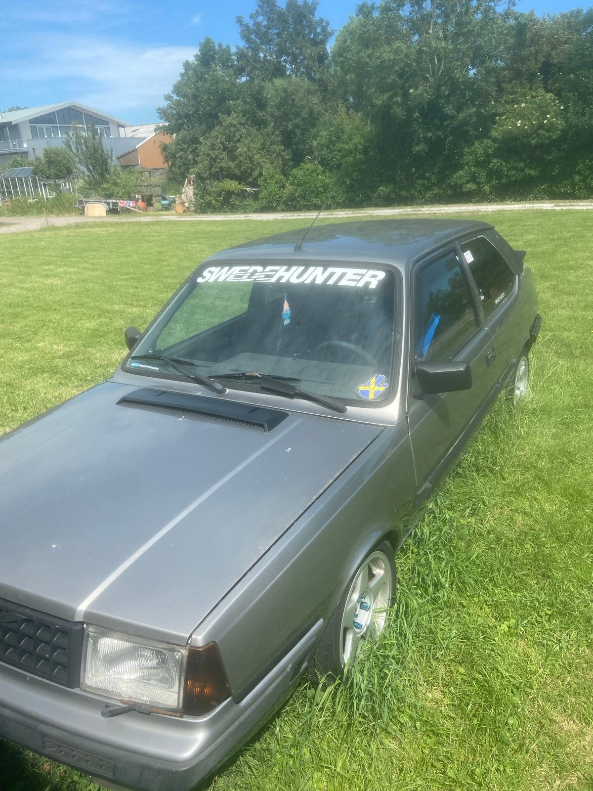 Volvo 340 1.4 K9 1990 Grijs, Auto's, Achterwielaandrijving, 4 cilinders, Origineel Nederlands, 1000 kg