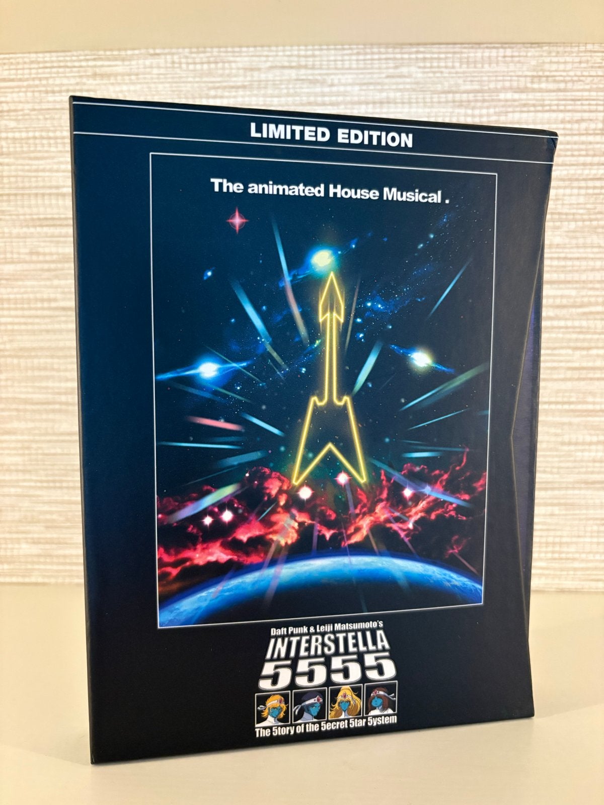 Daft Punk - Interstella 5555 Limited Edition DVD + CD, Ophalen of Verzenden, Zo goed als nieuw, Bonusmateriaal