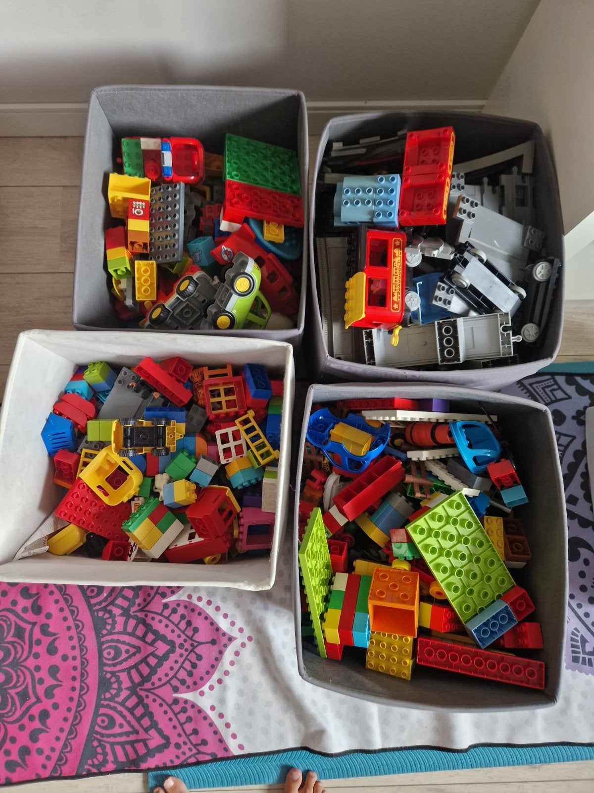 Grote partij LEGO Duplo - diverse sets, Ophalen, Zo goed als nieuw, Complete set, Duplo