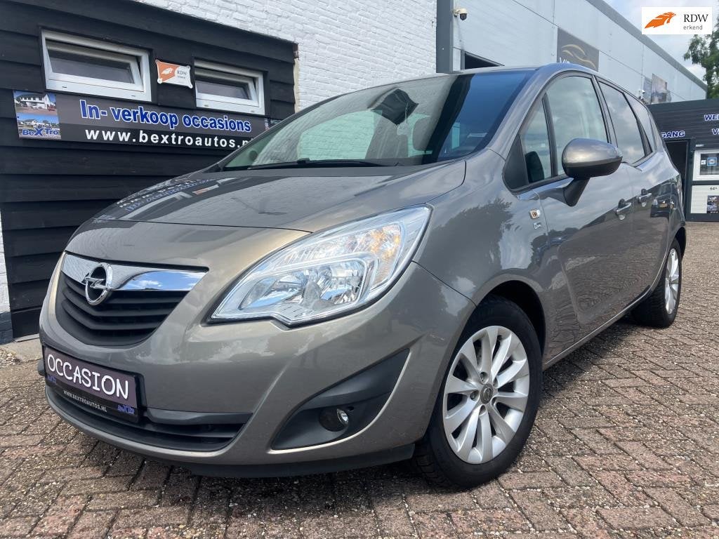 Opel Meriva 1.4 16V EDITION 101 PK CRUISE CONTROL AIRCO LEUK, Auto's, Voorwielaandrijving, Dealer onderhouden, 101 pk, Gebruikt