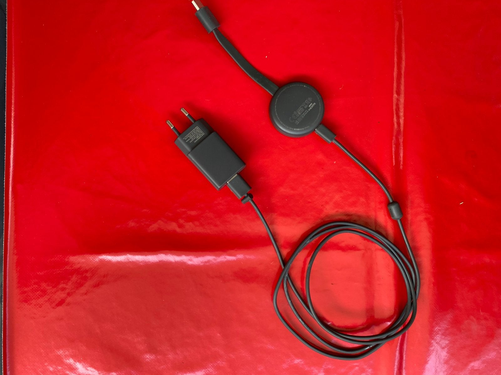 Google Chromecast met adapter en kabel, Ophalen, Gebruikt, Minder dan 2 meter, Overige kabels