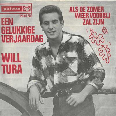 WILL TURA  1964   VEELGEZOCHTE KNALLER !!! T1000, Gebruikt, 7 inch, Single, Ophalen of Verzenden