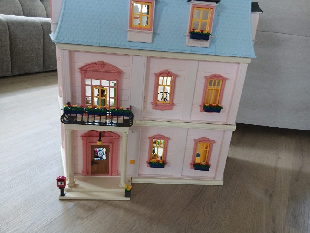 Playmobil 5303 herenhuis ingericht, Ophalen, Gebruikt, Gebouw, Complete set