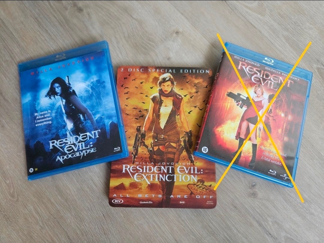 Resident Evil 2 op Blu-ray! & Extinction op DVD!, Engels, Vanaf 16 jaar, Nederlands, Actie