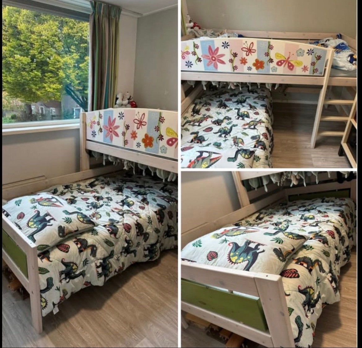 Leuk Stapelbed voor Kinderkamer, Ophalen, Gebruikt, 90 cm, Eenpersoons