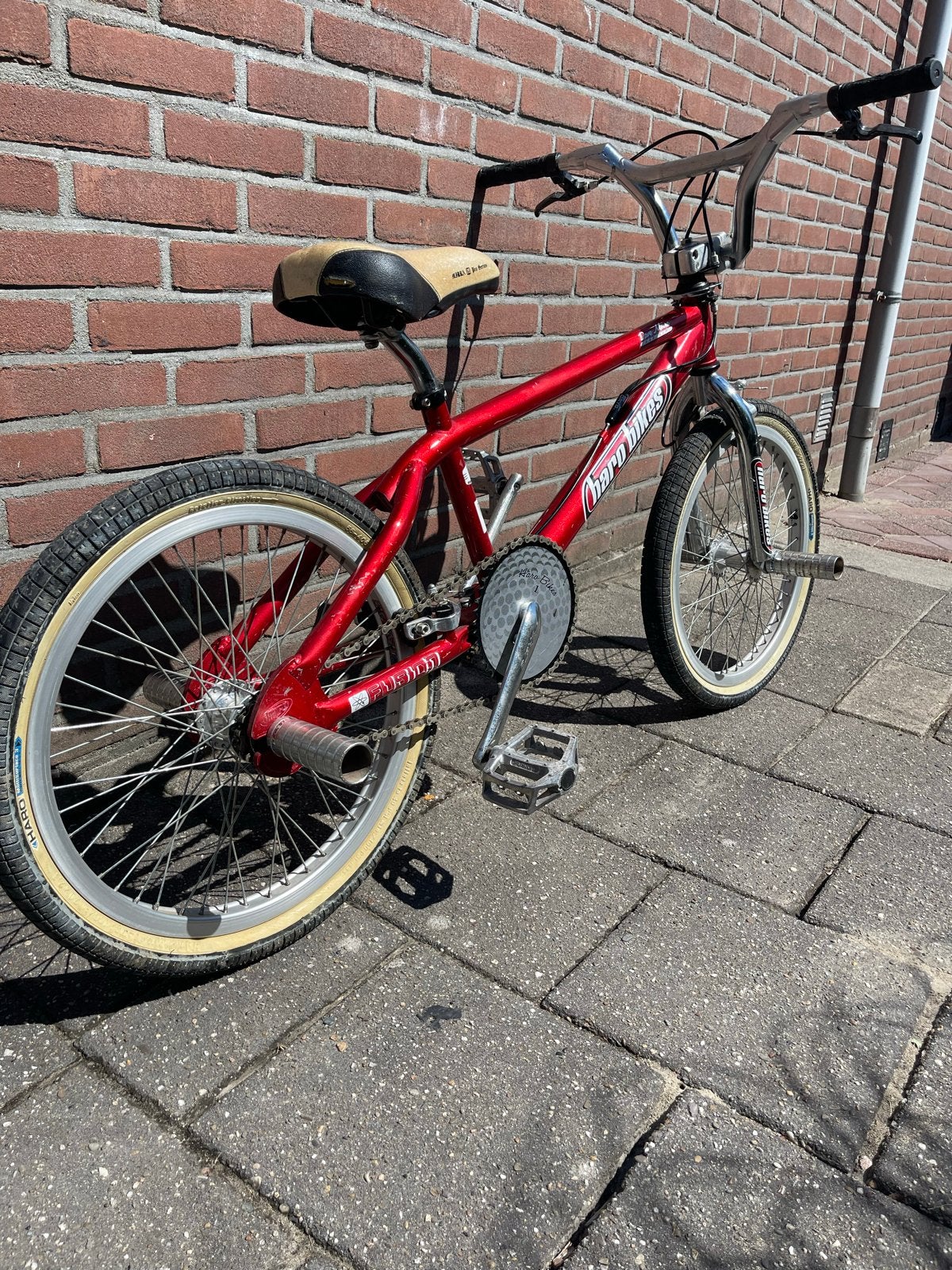 Haro Bikes Dave Mirra 540 Air BMX Fiets Rood, Ophalen, Gebruikt, Staal, Velgrem