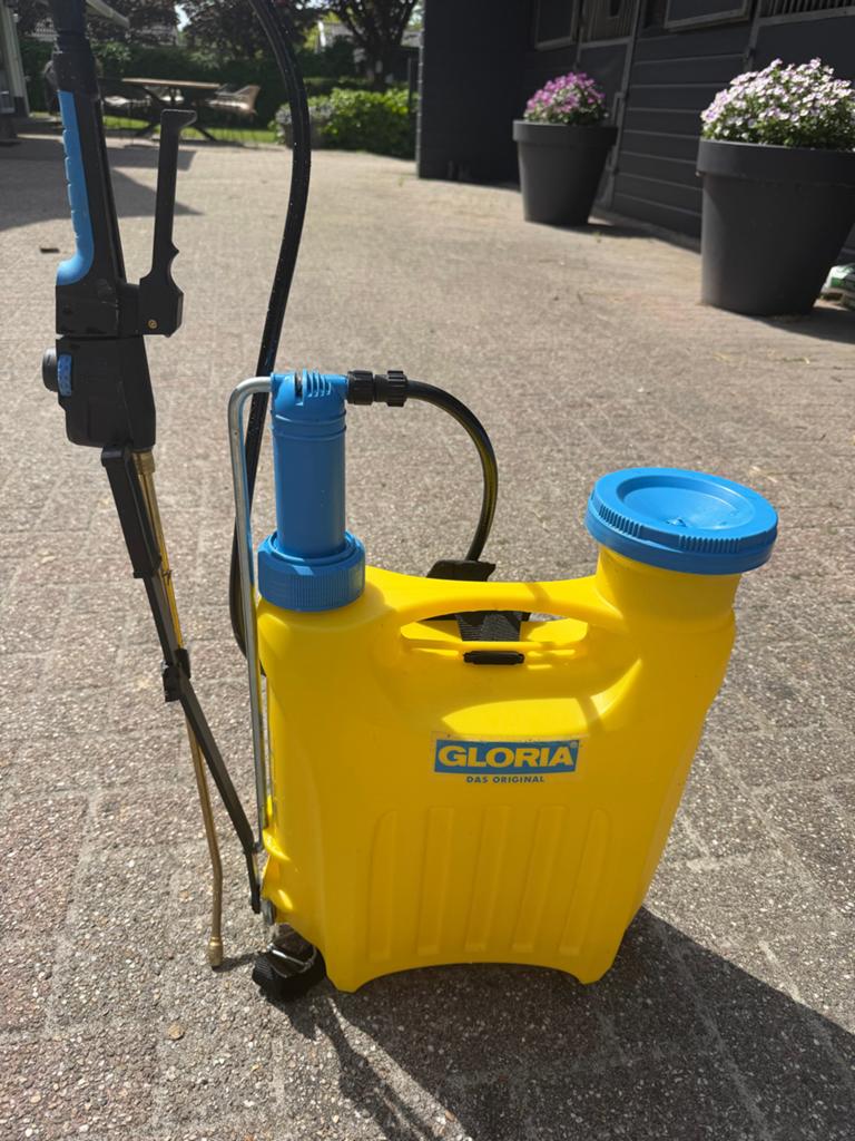 Gloria Kolbenrückensprüher Hobby 1200 - 12L - nieuw, Ophalen of Verzenden, Zo goed als nieuw, Handsproeier