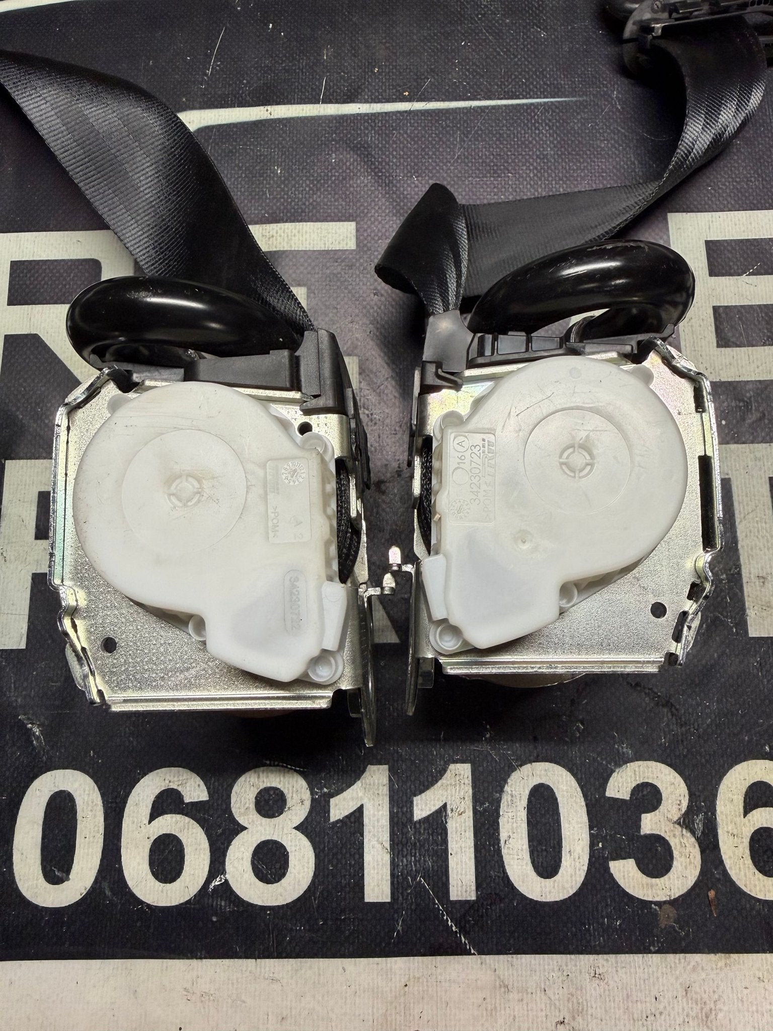 Volkswagen Arteon 3H Gordels L+R Achter 3G8857805 3G8857806, Gebruikt, -, Volkswagen, -