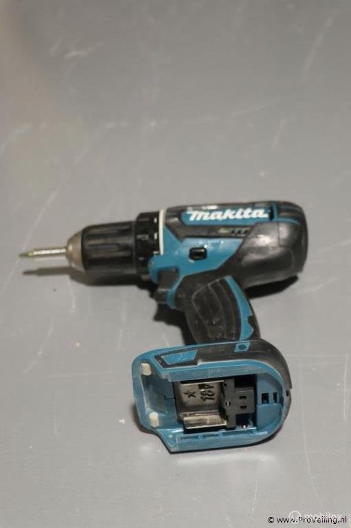 Online Veiling: Makita DDF482 accu-boormachine, 18V, Doe-het-zelf en Verbouw, Gereedschap | Boormachines, Gebruikt