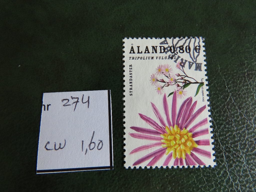 Aland 274, Ophalen of Verzenden, Finland, Gestempeld