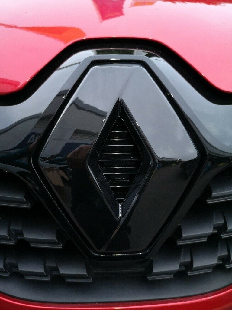 Zwart logo cover RENAULT CLIO 5 2019 - 2024, Ophalen of Verzenden, Toptuning, Info@toptuning.nl, Amersfoort