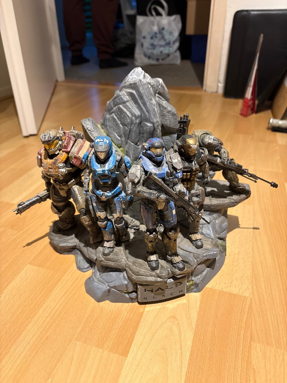 Halo Reach Legendary Edition Noble Team Statue, Ophalen of Verzenden, Zo goed als nieuw