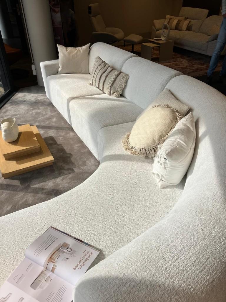 Bank Brooklyn inclusief 2,5 jaar vlekkengarantie, Modern, Comfortabel, 100 tot 125 cm, Ophalen of Verzenden, Stof
