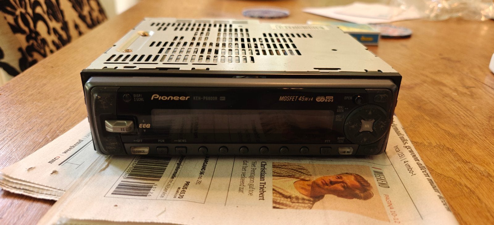 Pioneer KEH-P6600R Autoradio met CD-wisselaar bediening, Auto diversen, Ophalen