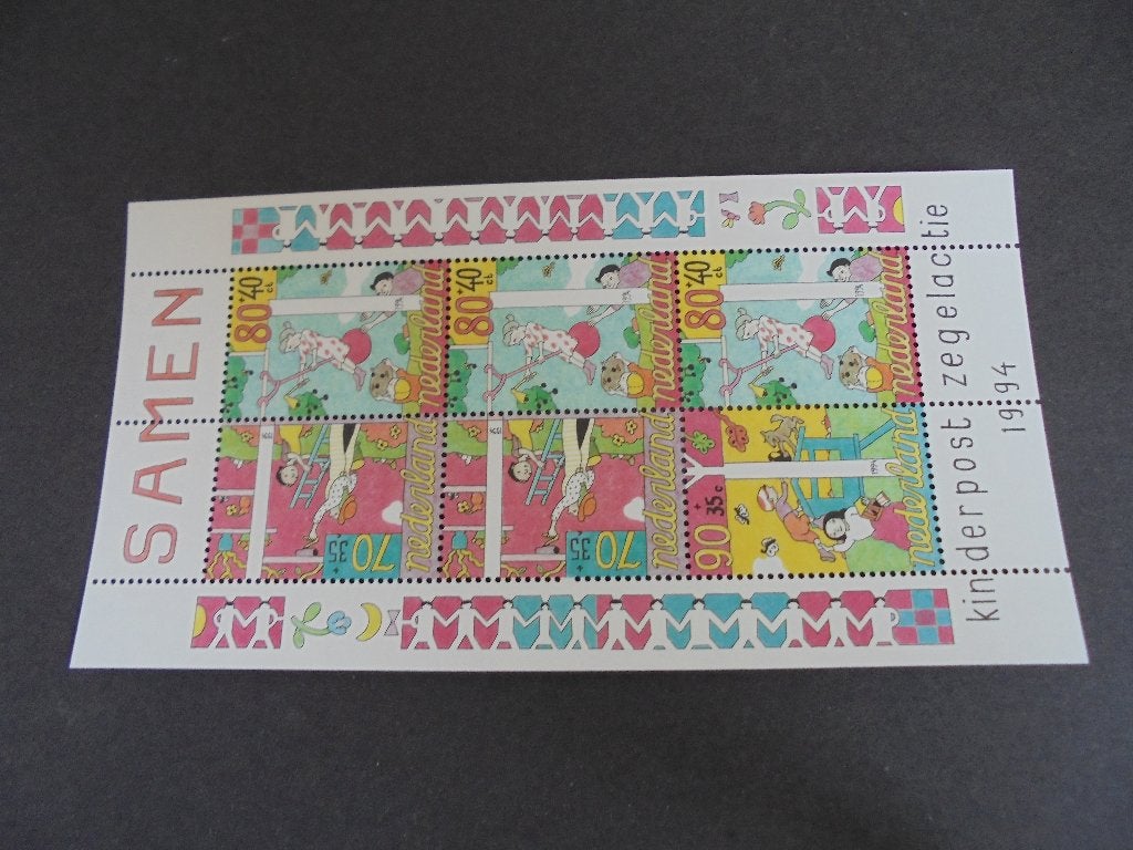 Kinderpostzegels 1994 blok, Verzenden, Na 1940, Postfris