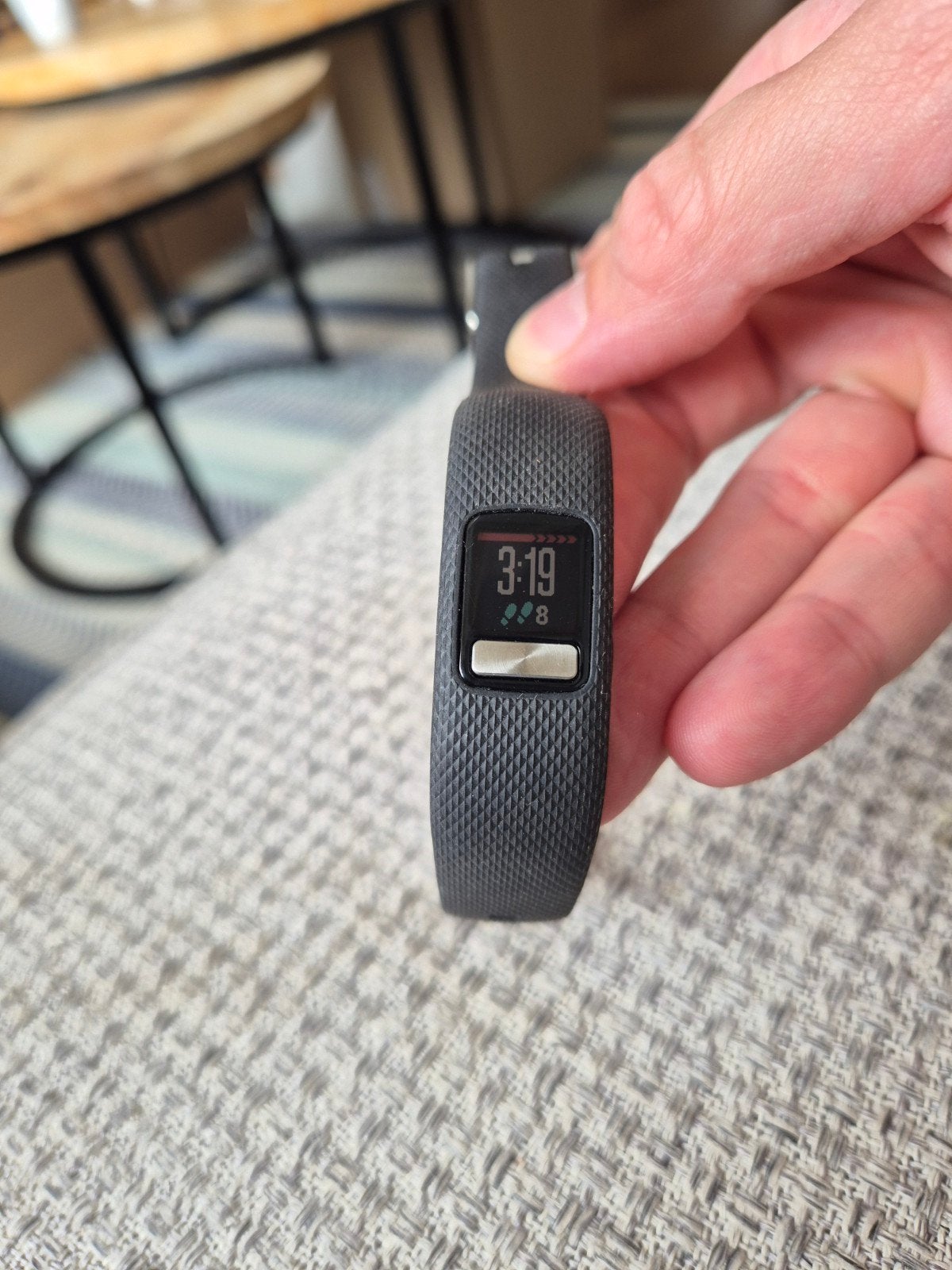 Garmin vivofit 4 Activity Tracker - Zwart, Sieraden, Tassen en Uiterlijk, Activity trackers, Zo goed als nieuw, Android, Zwart